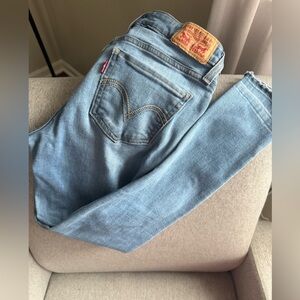 Levi's 535 super skinny Women's Light Blue Jeans